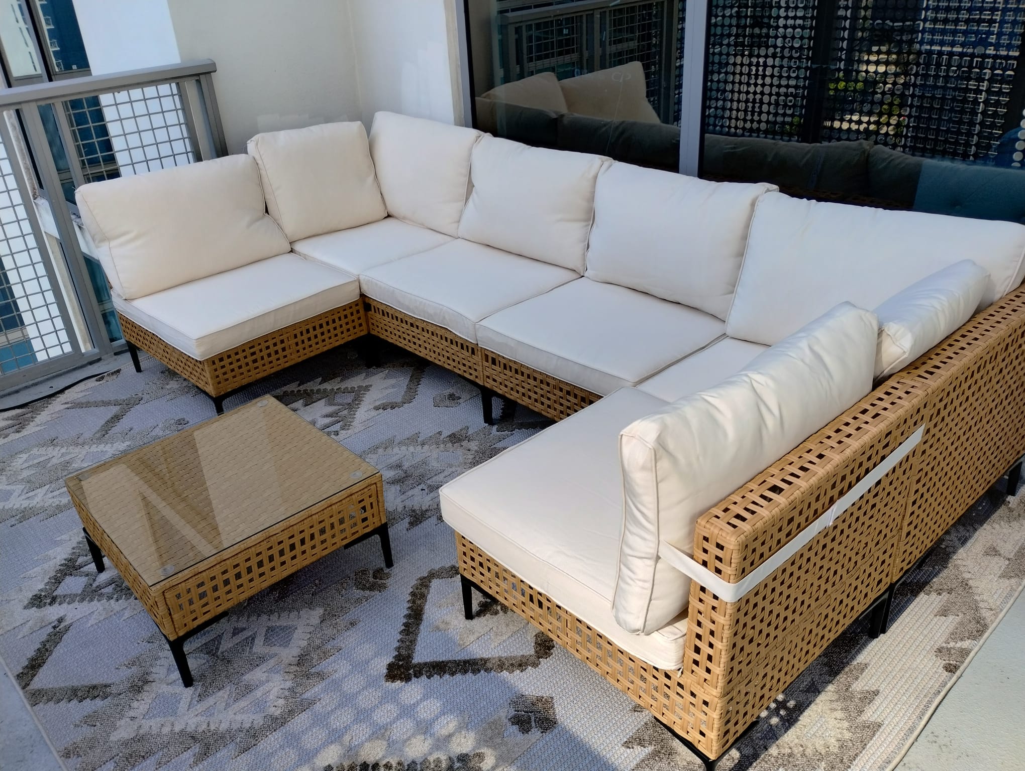 Soft White Couch
